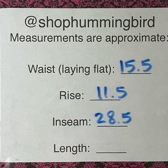 Pilcro and the Letterpress Tilde Jeans High Waist Distressed Blue Size 28 - Picture 12 of 12